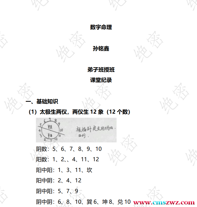 活学易经数字化命理弟子班插图