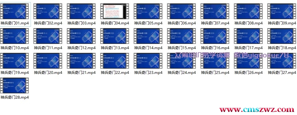 最新引进 吕文艺《神兵奇门》28集，70多个小时视频插图