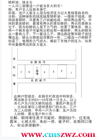 高善亮-民间风水2011年4月阳宅风水配图课堂笔记 73页插图
