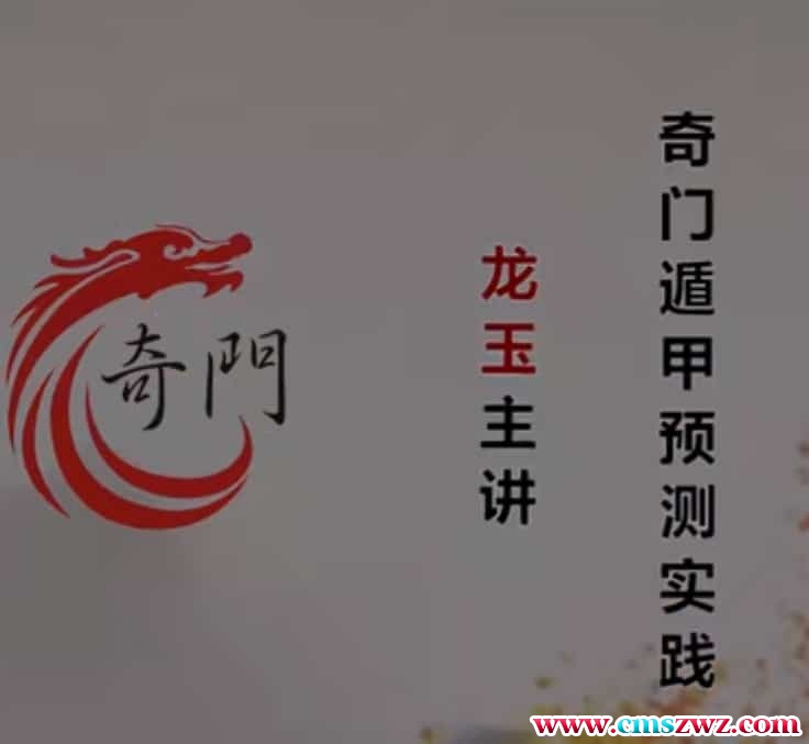 龙玉奇门遁甲预测实战视频合集30插图