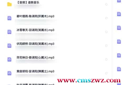 五行音乐养生绝版320k 道教音乐/五行音乐养生绝版音频171个插图 五行音乐养生绝版320k 道教音乐/五行音乐养生绝版音频171个插图