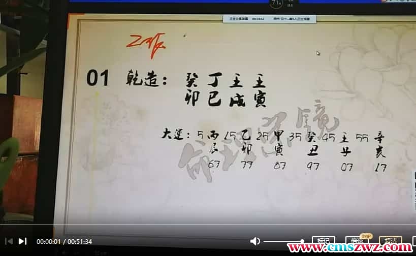 郑民生2018年命理宗镜高清视频课程  7套大全插图