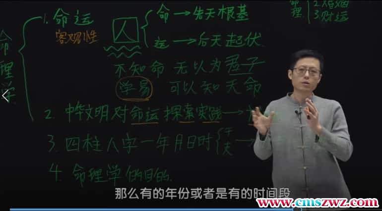无观老师四柱八字命理学视频课程66集插图