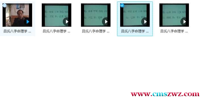 吕文艺  吕氏八字命理学 流年断法 视频5集插图