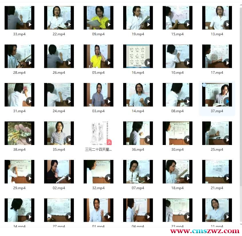 颜昌文月星堂第四期三元二十四天星些子法插图