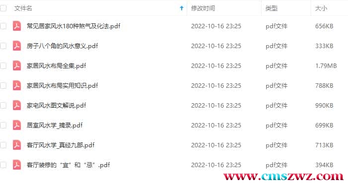 易圣金钥匙家居风水资料8本 居家风水180种煞气及化法插图