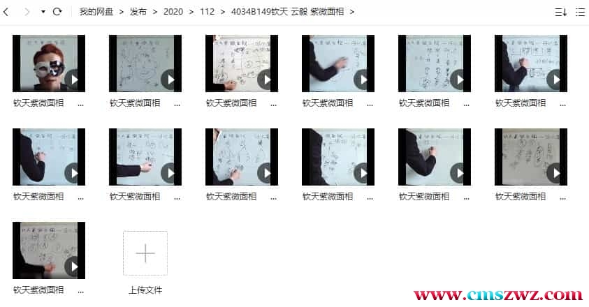 钦天 云毅 紫微面相13视频合集百度网盘插图
