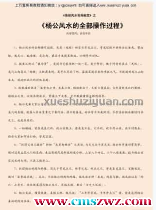 杨公风水的全部操作过程.pdf插图