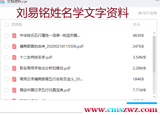 刘易铭姓名学文字资料插图