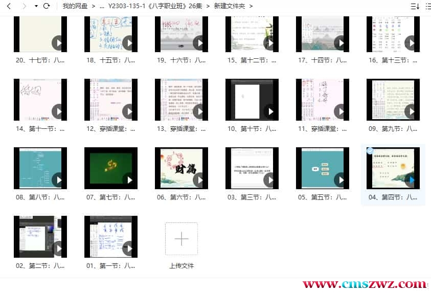 金镖门类似体系盲派基础加职业班 《八字职业班》26集插图1