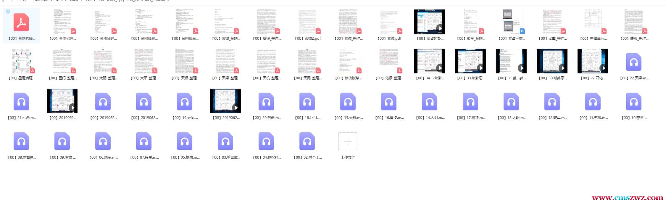 金刚佛光紫占紫微斗数课程  金刚佛光文墨天机录音+文档插图