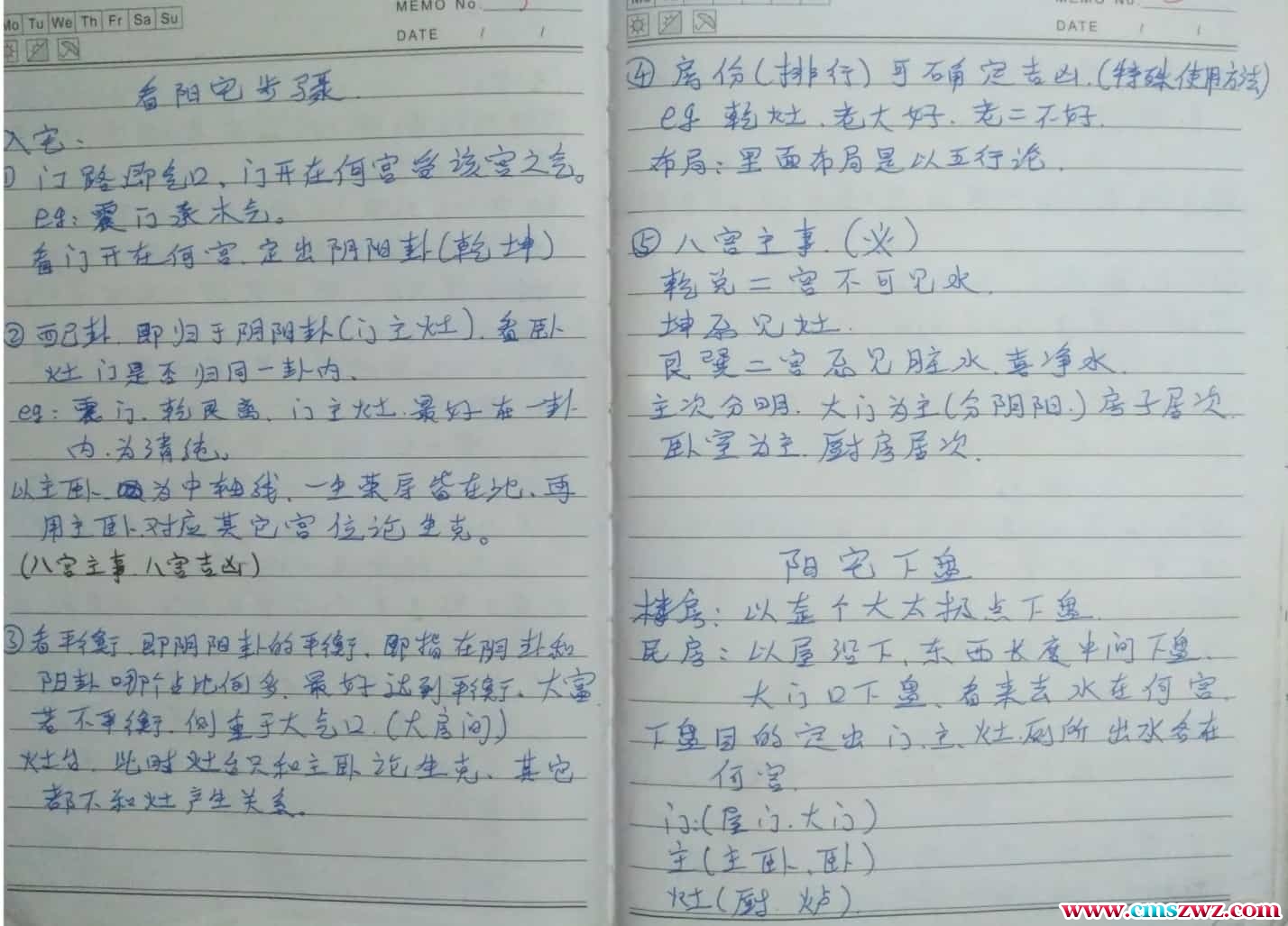 杨公秘技手写 阳宅步骤109页pdf插图