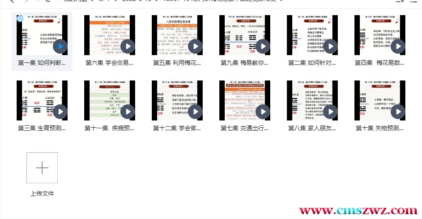 徐丙昕 梅花易数中级班视频12集插图