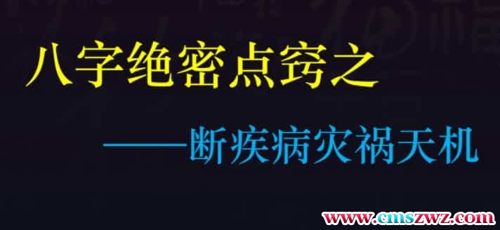 德福老师《八字绝密点窍之断疾病灾祸天机》2视频+1文档插图
