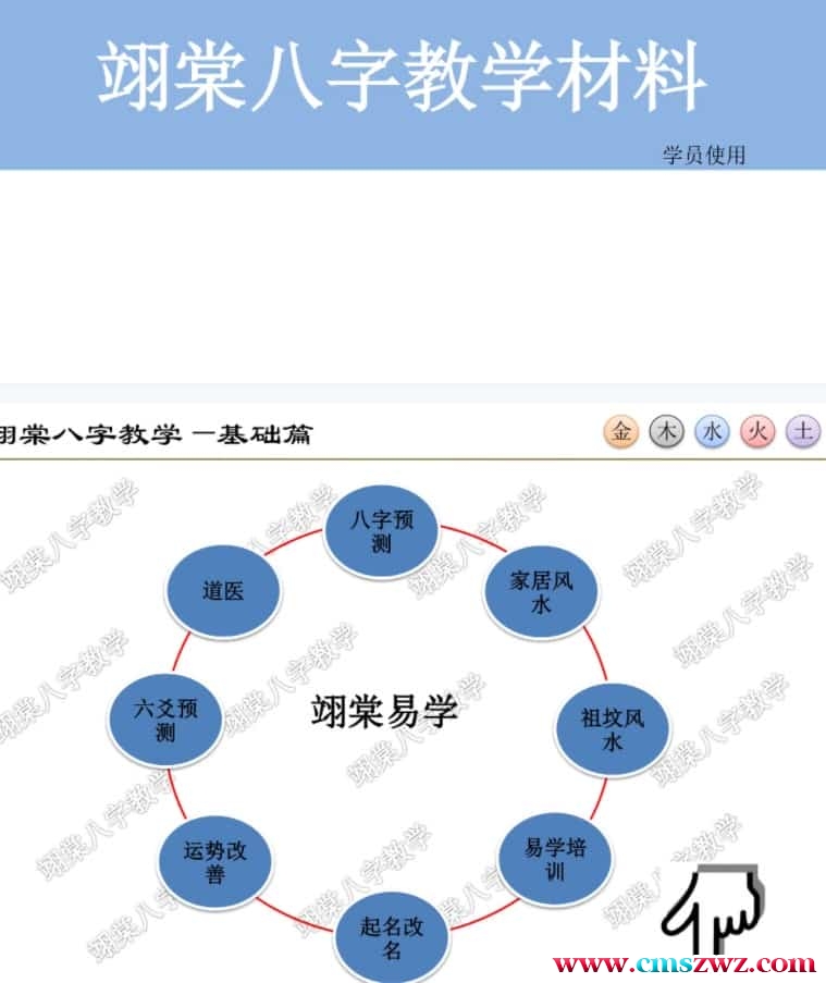孙翊棠新派八字教学课件167页pdf插图
