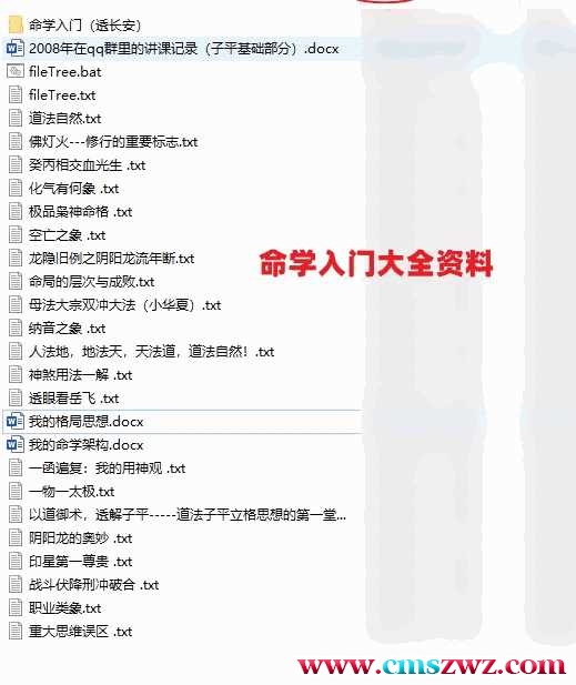 透长安 命学入门大全资料插图