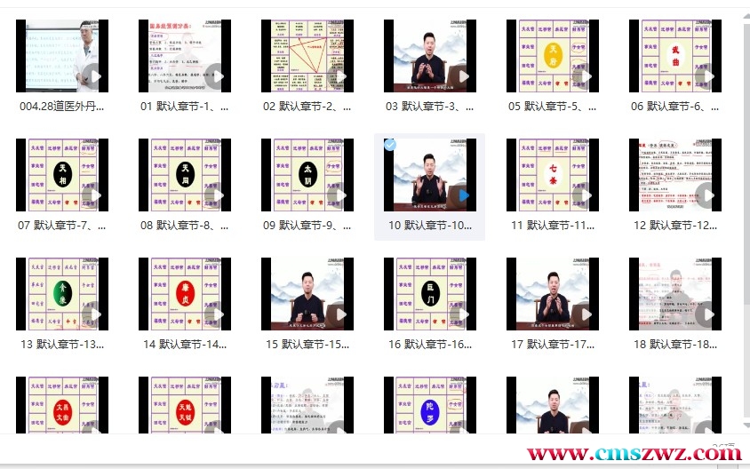 紫微斗数中级课：知命改运篇26集视频课程 梁瑞峰插图