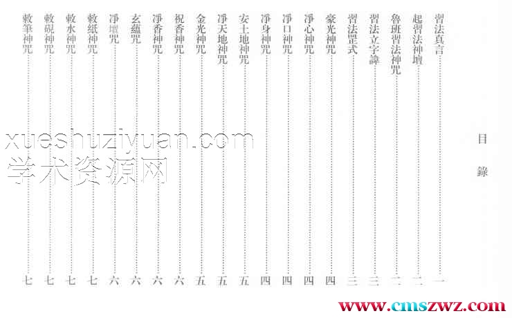 鲁班符法经文册残贫孤合本插图1