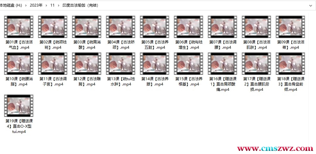 印度古法瑜伽疗愈（完结）19集视频课程插图