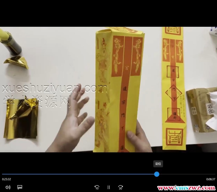 民间道教疏文写法视频1集插图