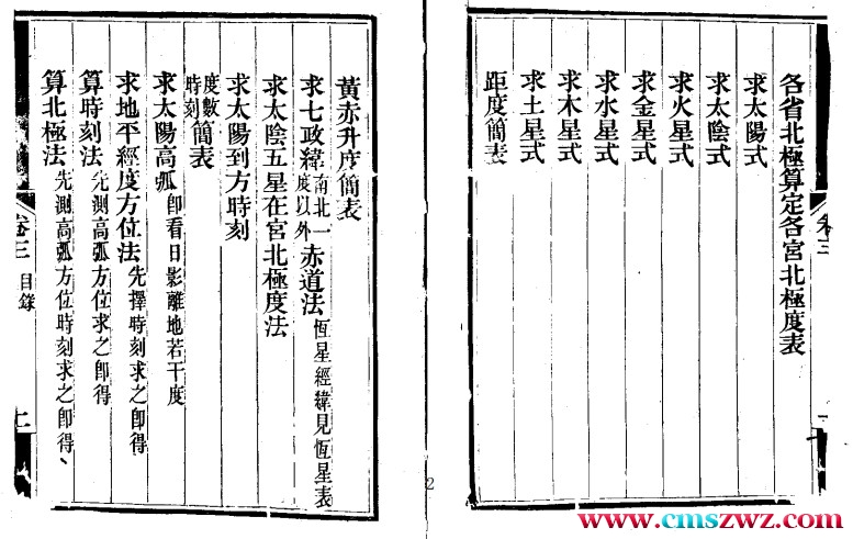 陈松-七政选时算式（古本 ）216页插图