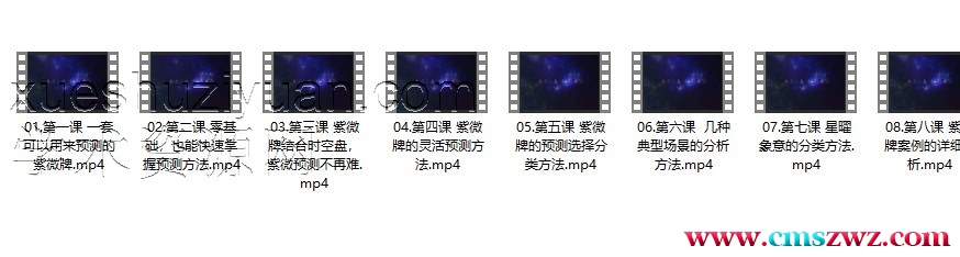 紫微牌带你轻松入门紫微共8集插图