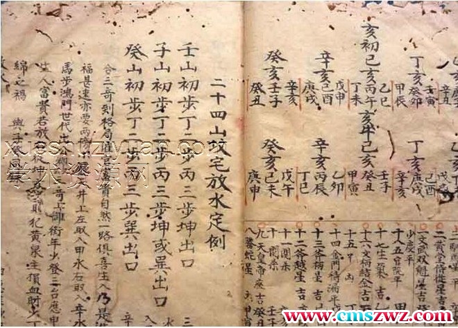 原本售16万清代地理安坟秘写本《三僚阴阳宅造作秘法》插图