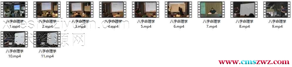 么学声八字中级视频11集插图
