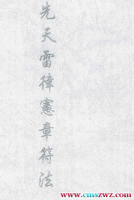 先天雷律憲章符法.pdf插图