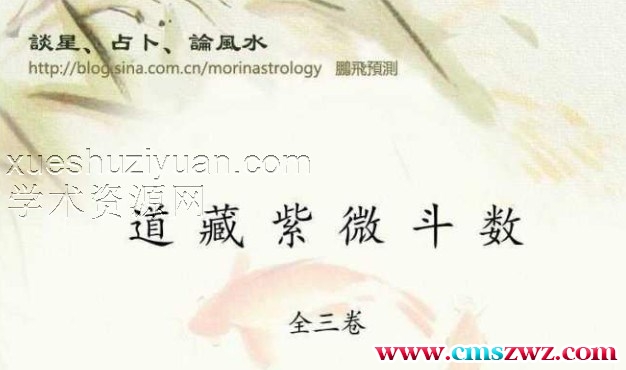 《道藏紫微斗数》.pdf插图