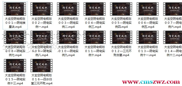 杜彦霖 大玄空阴宅风水》16集插图