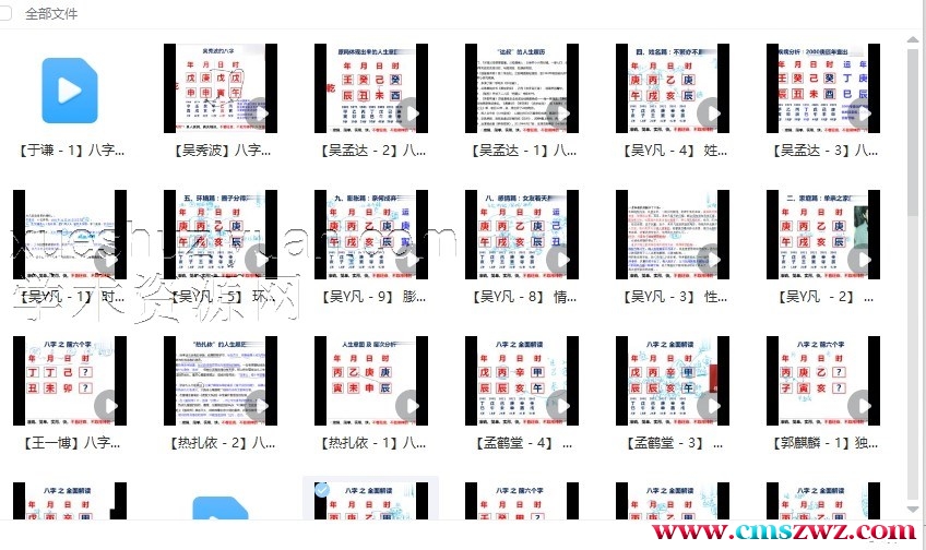 明星八字案例精讲52集插图
