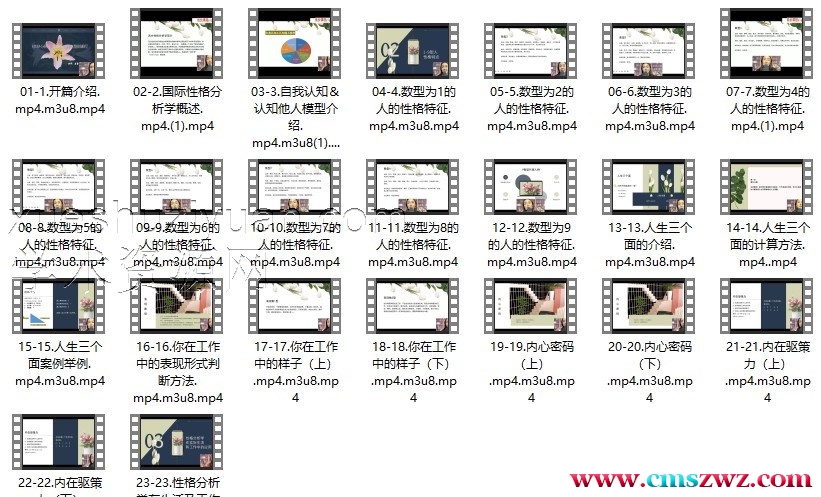 姜鲁宜性格分析师 性格解读师 考证课程23视频插图