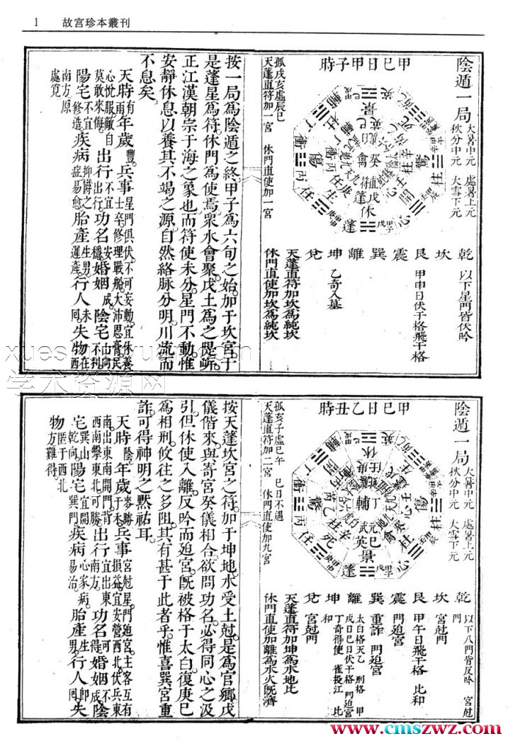 奇门阴遁+阳遁+玉匣记+钦定修造吉方立成+选择书+董氏诹吉续编插图1