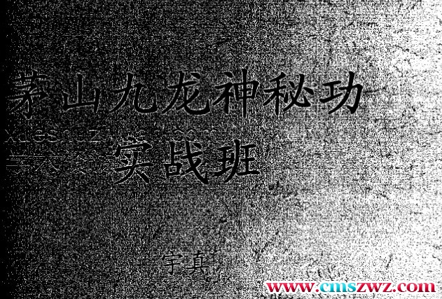 茅山九龙神秘功实战班宇真34页.pdf插图