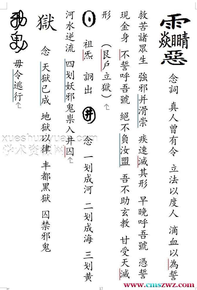 王帥鎮宅符  唐鼎曦整理插图