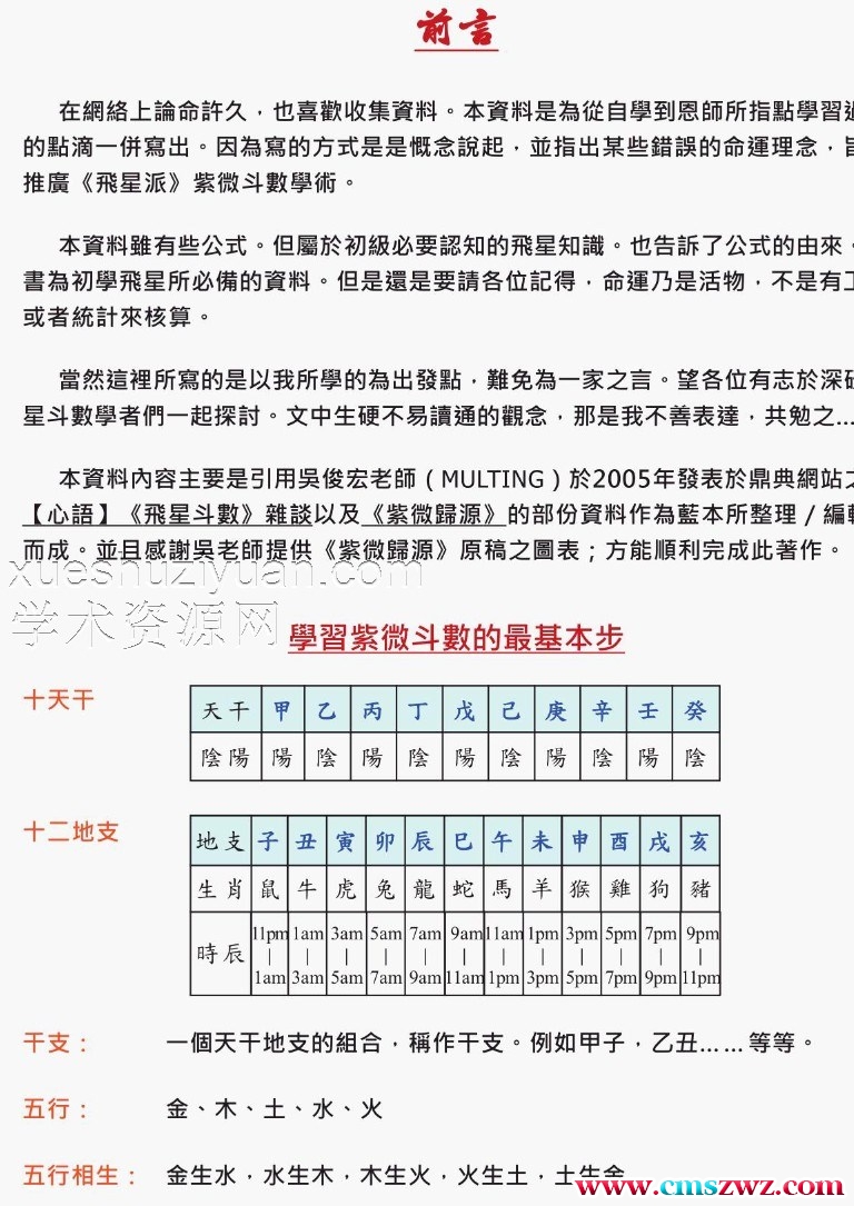 国内第一本飞星紫微斗数(真言导引增订版).pdf插图1