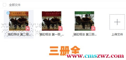 骆驼相法，三册全插图