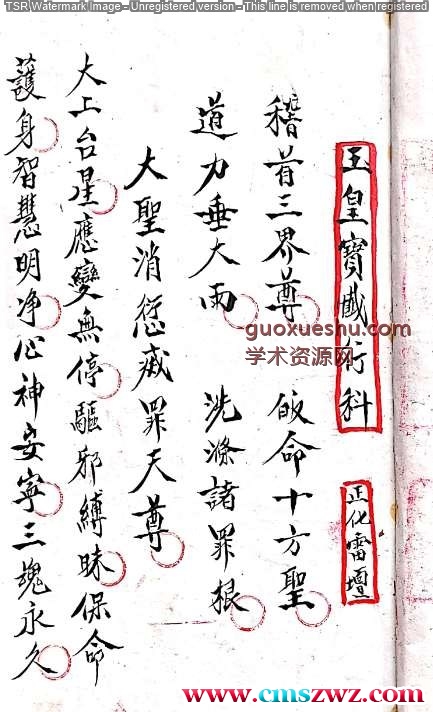 正化雷坛（玉皇宝仟行科）.pdf插图1