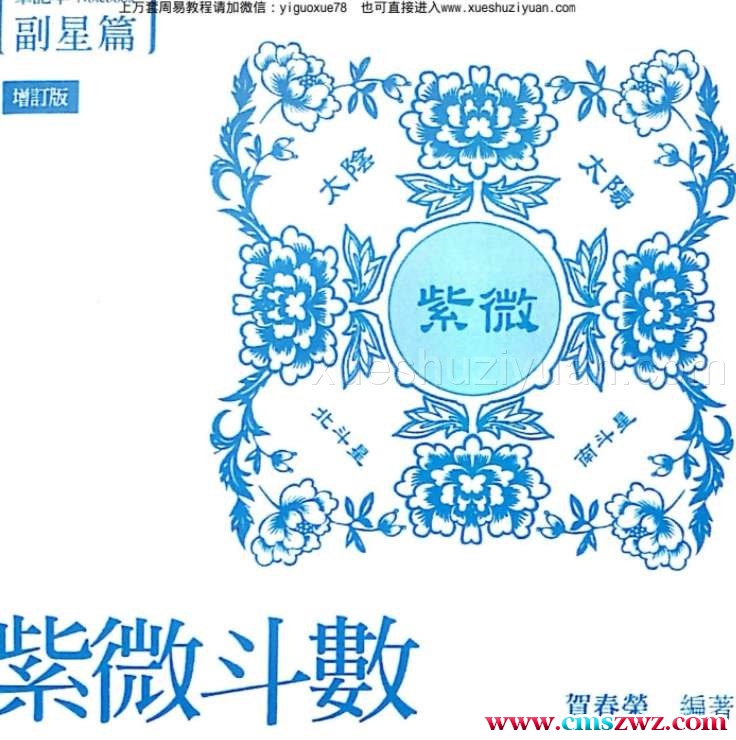 24050149-1 贺春荣 紫微斗数笔记本 副星篇增订版插图