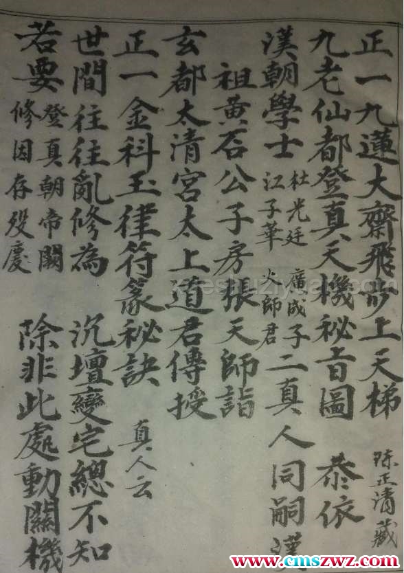 正一九蓮飛步上天梯插图