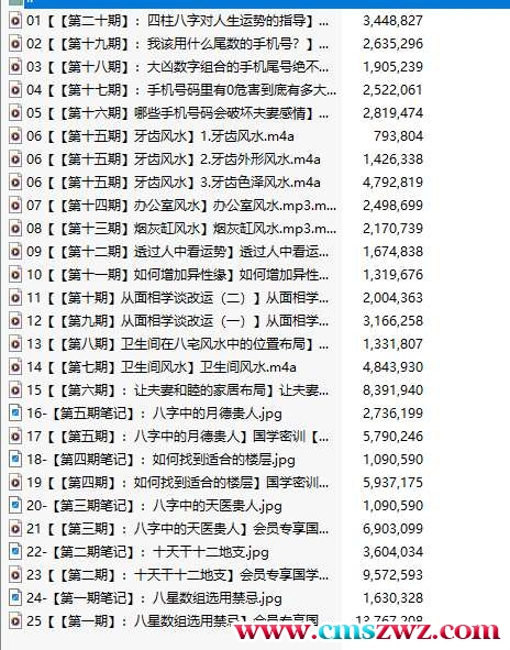 数字能量 VIP密训课 易学板块录音插图
