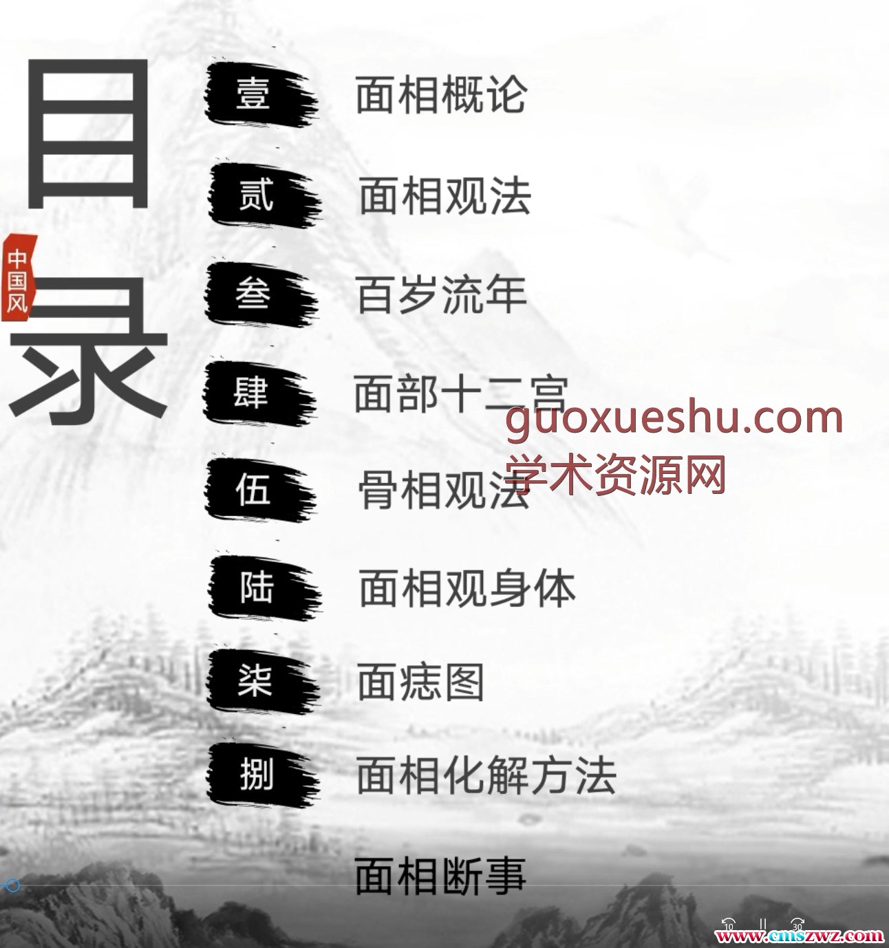 2406214 持敏《道传面相》31集-插图