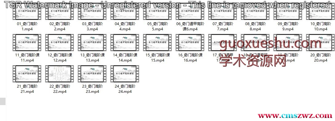 青藤奇门高阶24集视频 5800元插图