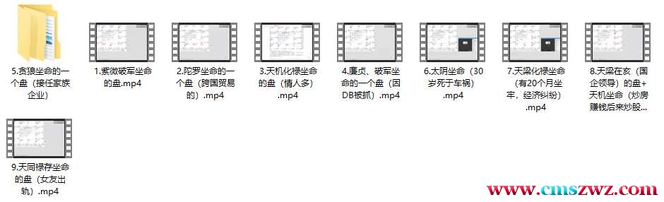 令东来紫微的大运、流年精讲8+1视频+录音插图