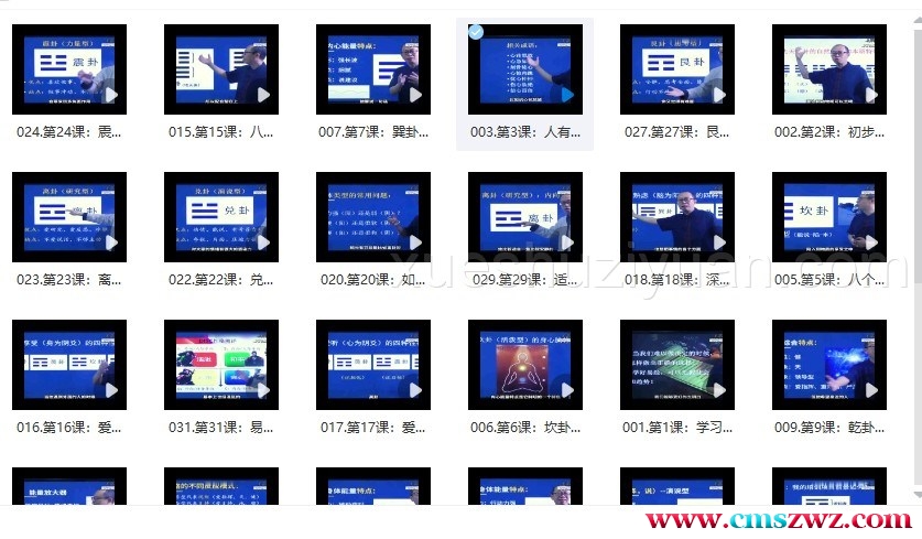 易经性格学【原版】31集视频插图