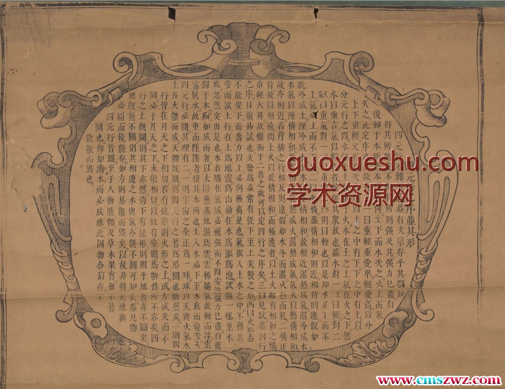 坤舆全图.八轴.南怀仁绘制.清康熙十三年刊本插图1