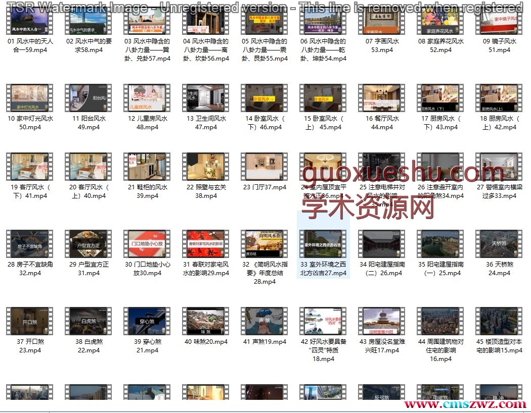 殷浩然 简明风水指要59集视频插图