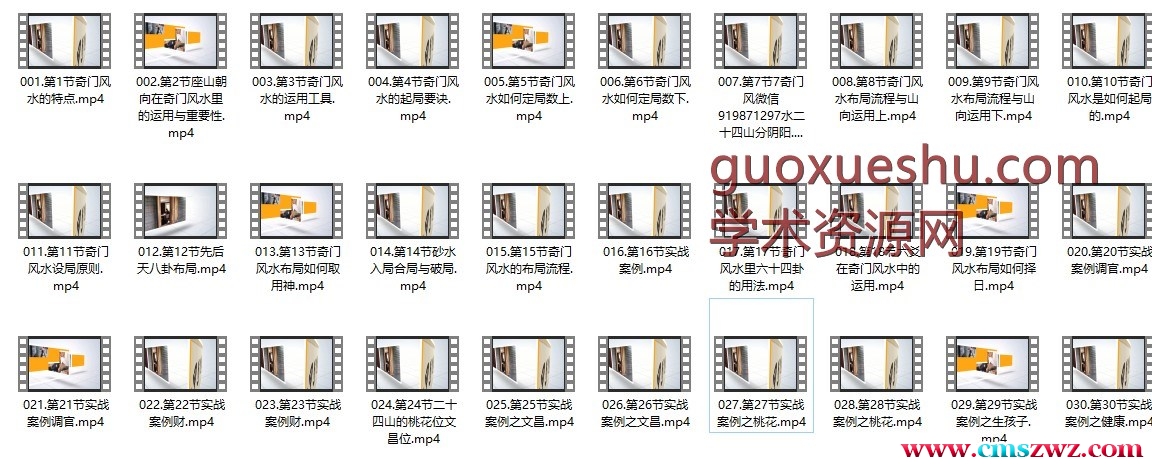 2406225 童坤元奇门风水 30集插图