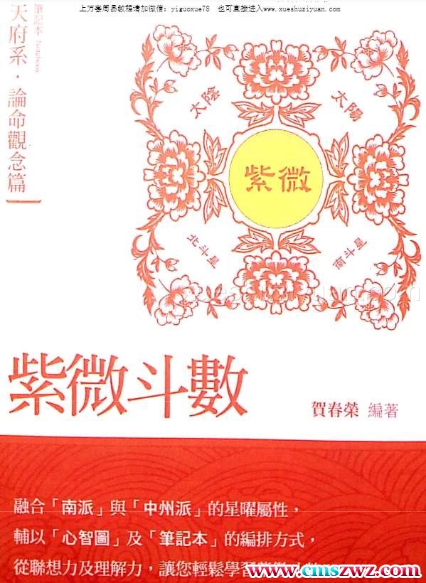 贺春荣 紫微斗数笔记本 论命观念篇 天府系增订版.pdf插图